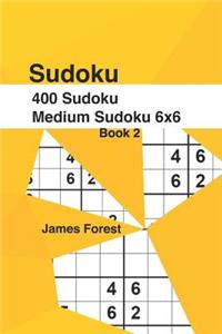 400 Sudoku Medium Sudoku 6x6