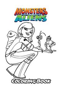 Monsters vs Aliens Coloring Book