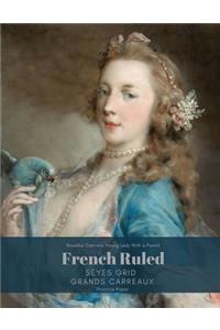 Rosalba Carriera Young Lady With a Parrot French Ruled Seyes Grid