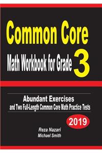 Common Core Math Workbook for Grade 3