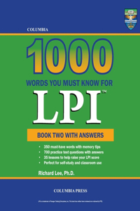 Columbia 1000 Words You Must Know for LPI