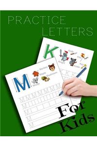 Practice Letters For Kids