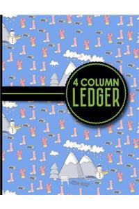 4 Column Ledger
