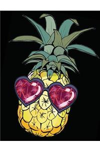 2017, 2018, 2019 Weekly Planner Calendar - 70 Week - Pineapple