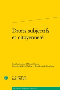 Droits Subjectifs Et Citoyennete