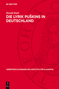 Die Lyrik Puskins in Deutschland