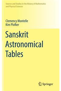 Sanskrit Astronomical Tables