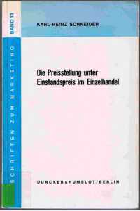 Die Preisstellung Unter Einstandspreis Im Einzelhandel