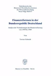 Finanzreformen in Der Bundesrepublik Deutschland