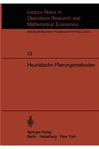 Heuristische Planungsmethoden