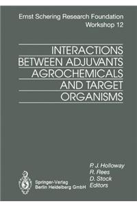 Interactions Between Adjuvants, Agrochemicals and Target Organisms