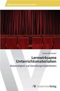 Lernwirksame Unterrichtsmaterialien