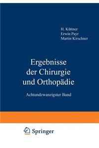 Ergebnisse Der Chirurgie Und Orthopädie