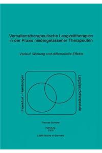 Verhaltenstherapeutische Langzeittherapien in der Praxis niedergelassener Therapeuten