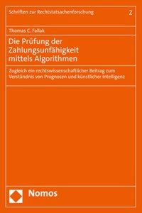 Die Prufung Der Zahlungsunfahigkeit Mittels Algorithmen