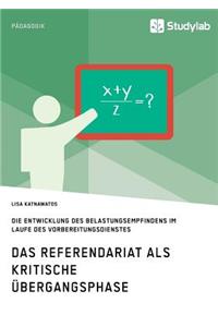 Das Referendariat als kritische Übergangsphase