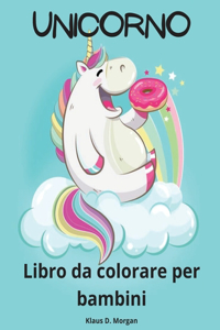 Unicorno Libro da colorare per bambini
