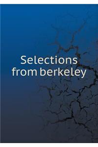 Selections from Berkeley