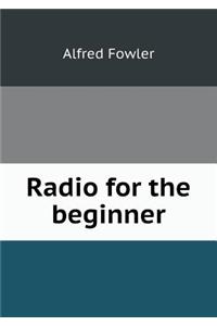 Radio for the beginner