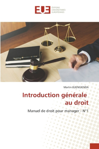 Introduction générale au droit
