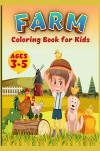 Farm Coloring Book For Kids