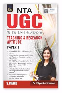 NTA UGC NET Paper 1 2025-26 | NET/SET/JRF/Ph.D | Teaching & Research Aptitude - 3rd Edition