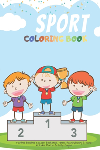 Sport Coloring Book