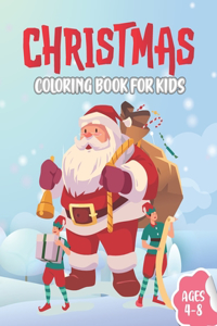 Christmas coloring book for kids