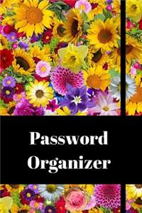 Password Organizer with tabs, logbook