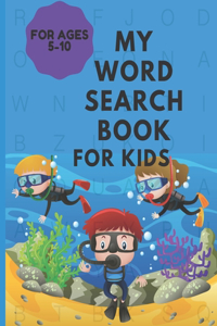 My Word Search Books for Kids 5-10