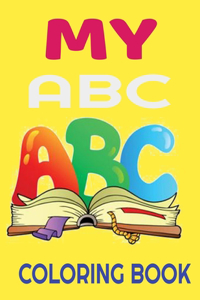 my abc coloring book