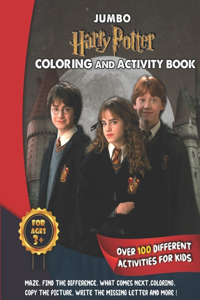 Harry Potter Jumbo Coloring And Activity Book