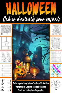 Halloween Cahier d'activités pour enfants