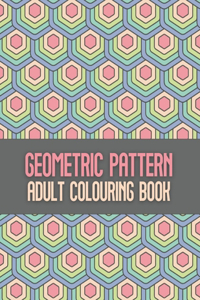 Geometric Pattern Adult Colouring Book