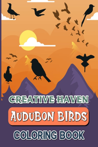Creative Haven Audubon Birds Coloring Book
