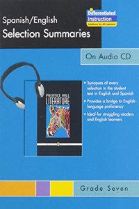 Prentice Hall Literature Spanish English Summaries Audio CD Grade 7