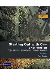 Starting Out with C++ Brief
