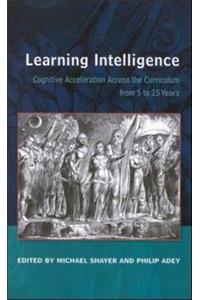 Learning Intelligence