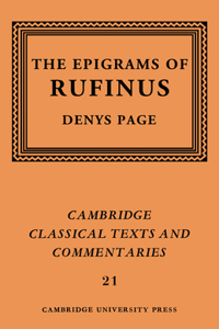 Rufinus: The Epigrams of Rufinus