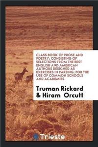 Class Book of Prose and Poetry
