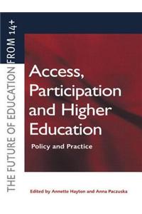 Access, Participation and Higher Education