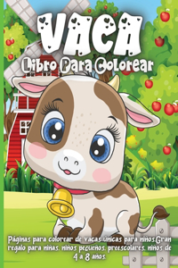 Vaca Libro Para Colorear