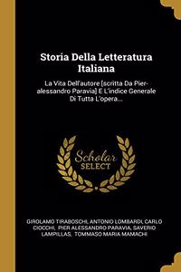 Storia Della Letteratura Italiana