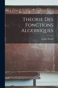 Theorie Des Fonctions Algebriques