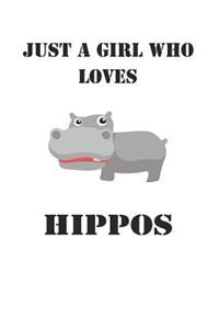 Just A Girl Who Loves Hippos