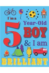 I'm a 5 Year-Old Boy and I Am Brilliant