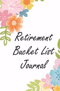 Retirement Bucket List Journal