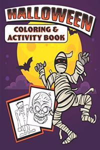 Halloween Coloring & Activity Book