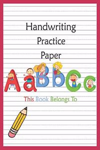 Handwriting Practice Paper