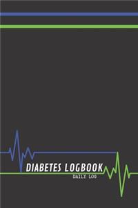 Diabetes Logbook - Daily Log - 120 Pages 6x9